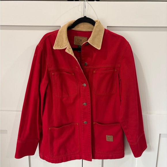Lauren Ralph Lauren Jackets & Blazers - Lauren Ralph Lauren Vintage Red chore barn coat